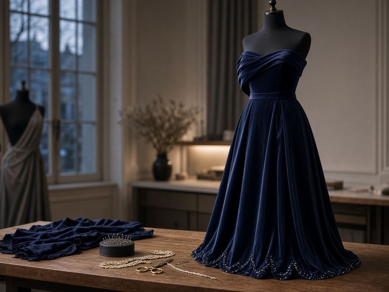 Evening wear at Rincaanime Atelier